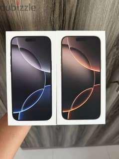 Iphone 16 pro max 256 شريحتين فعللي