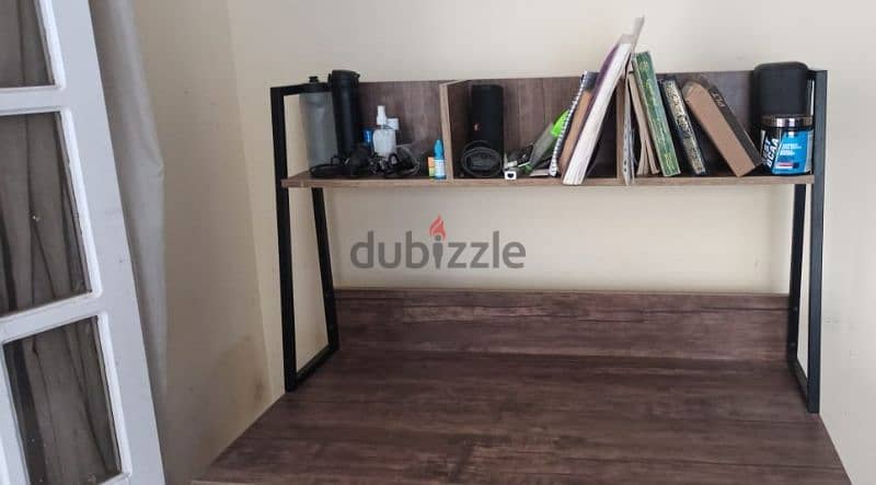 computer desk with 2 book shelves ترابيزه كومبيوتر 2