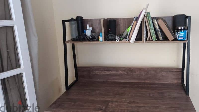 computer desk with 2 book shelves ترابيزه كومبيوتر 3