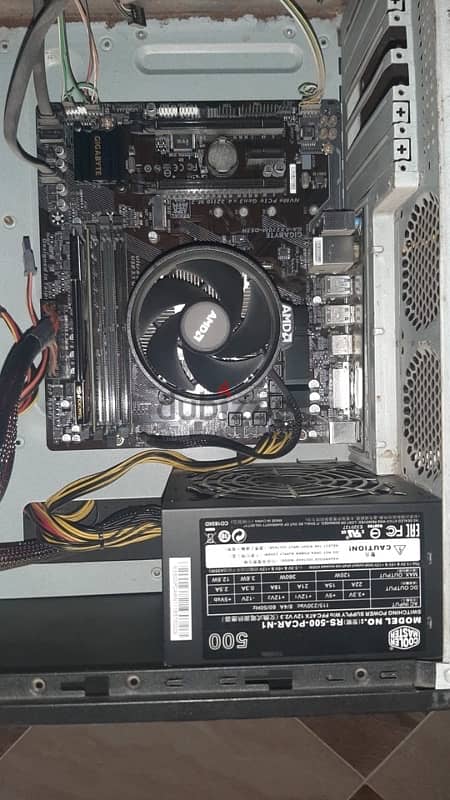 تجميعه ممتازه جدا للألعاب والبرامجcase Ryzen 5 2400g 3