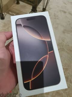 I phone 16 pro max 256 GB Desert new color