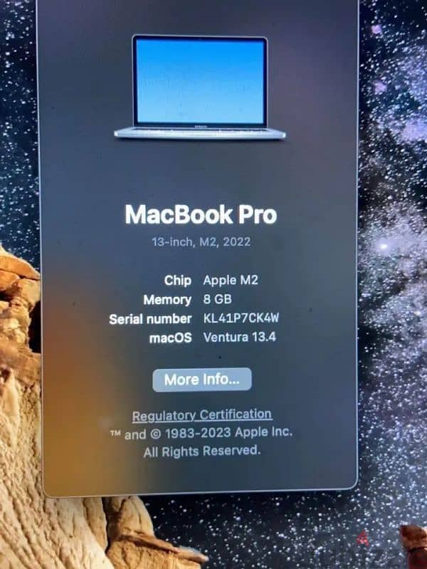 macbook pro m2 with good condition 1