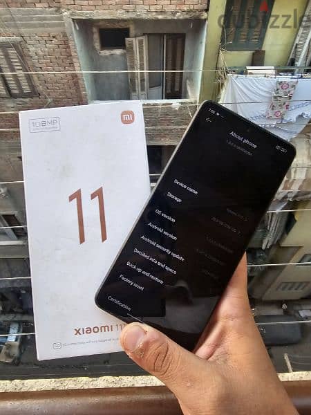 Xiaomi Mi 11t 5G 256/8+4 وحش ببجي حاله جيدا جدا بمشتملاته كسر الزيرو 1