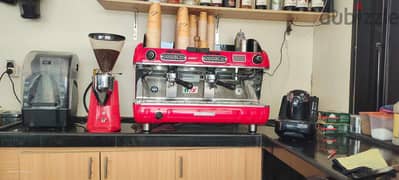 Coffe machine ,brewer full coffe shop equiment ماكينه قهوه ،مطحنه