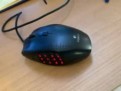 Logitech G600  mouse 12 side buttons 0