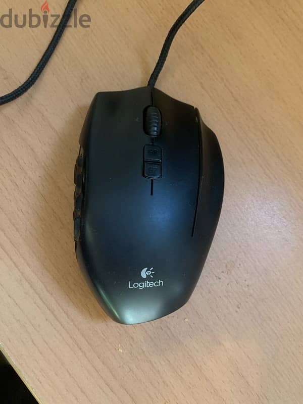 Logitech G600  mouse 12 side buttons 2