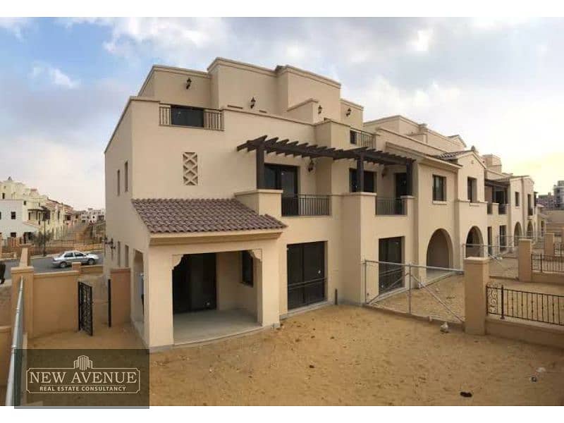 town house corner ready to move in mivida new cairo 2