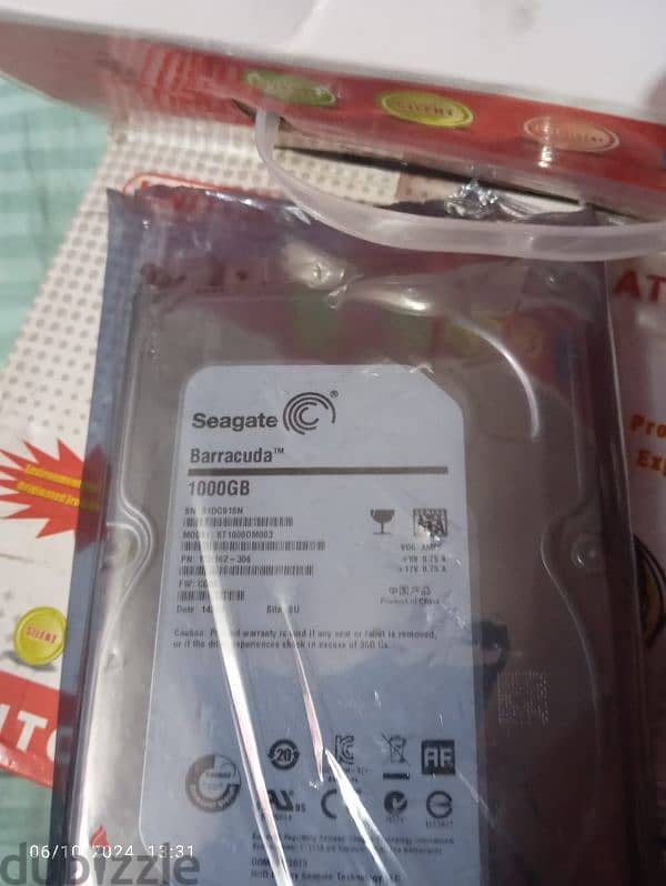 هارد  Seagate واحد تيرا 0