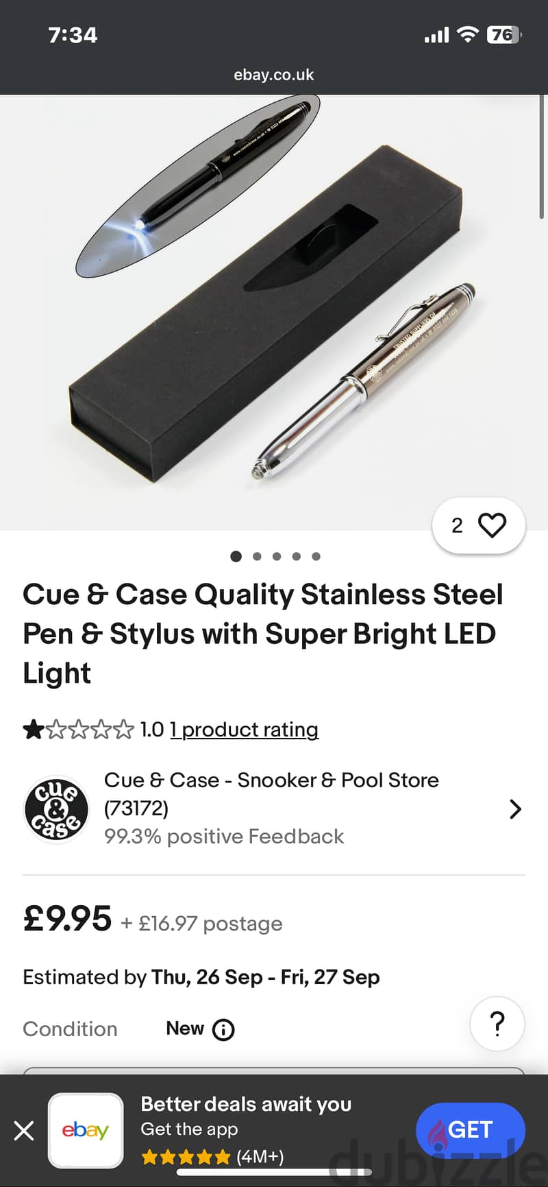 Stainless steel pen 6