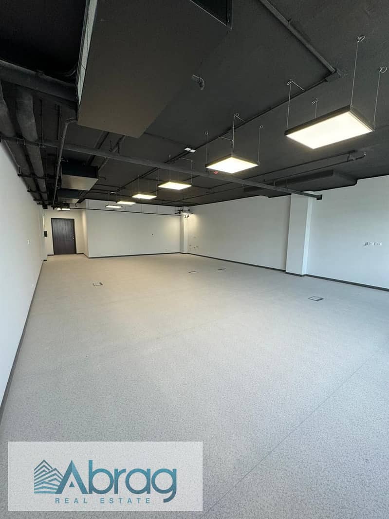 For Rent office 150m2 Portal Sodic, Beverly Hills, Sheikh Zayed 8