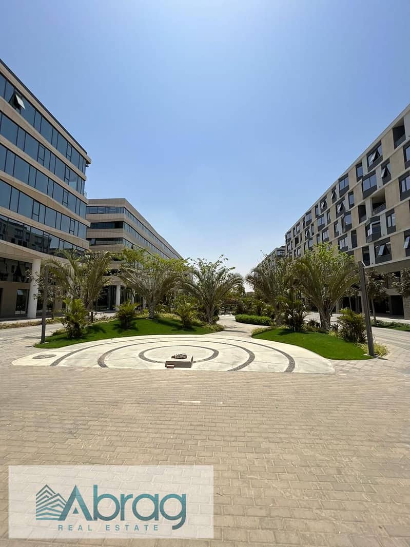 For Rent office 150m2 Portal Sodic, Beverly Hills, Sheikh Zayed 10