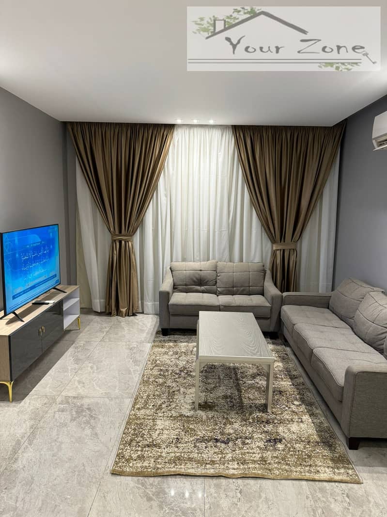 Apartment for sale with furniture and appliances for investment in Sheikh Zayed 1