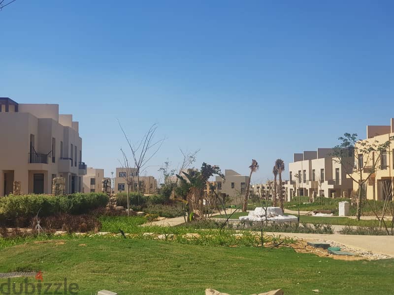 Townhouse corner for sale at Owest تاون هاوس كورنر للبيع بكمبوند أويست 14