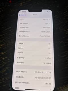 iPhone 14 128 giga battery 100% 0