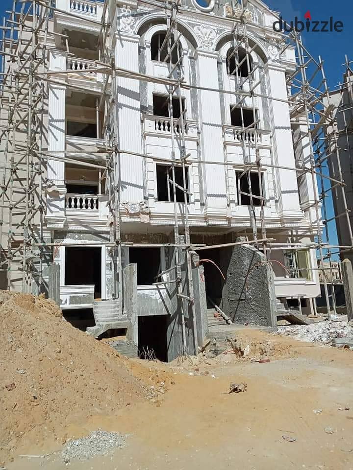 220m apartment for sale in Zayed Heights Compound (immediate receipt), next to Nile University and Juhayna Square 13