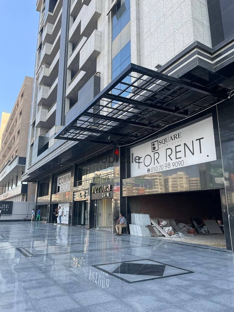 Shop for rent 560 meters _ B Squre mall _ Nasr City 9