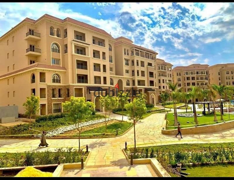 For sale, an apartment with immediate receipt, fully finished, in the heart of the Fifth Settlement, next to the AUC, in the 90 Avanue 6