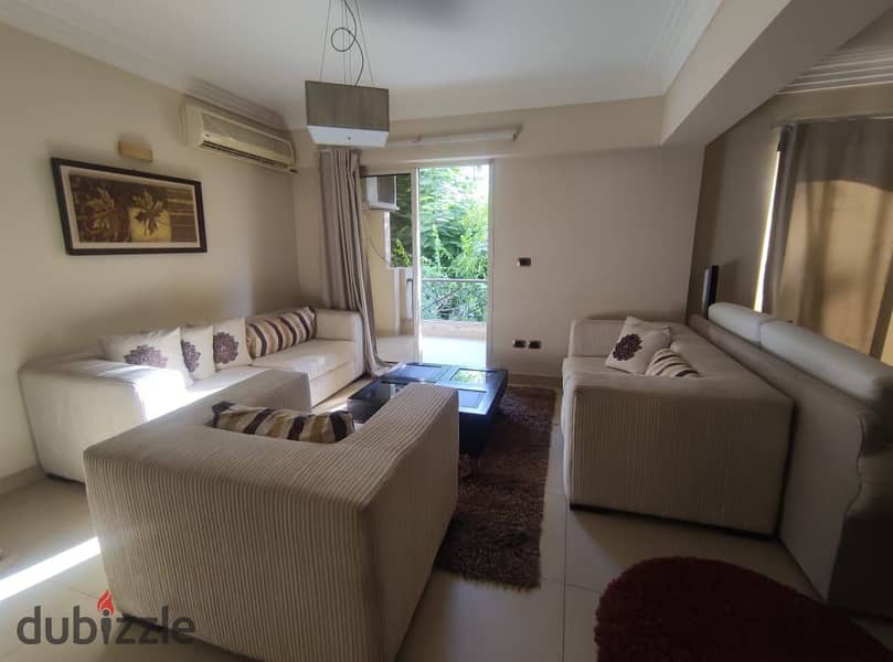 Furnished apartment for rent in Hadayek El Mohandiseen Compound, Sheikh Zayed 2