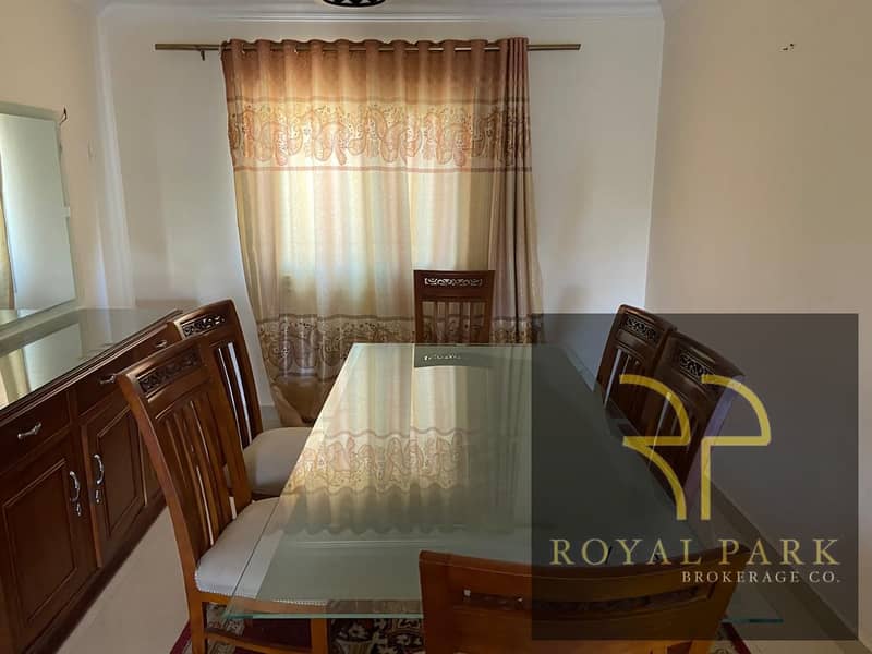 apartment  Furnished for rent in Madinaty, 3 fully air-conditioned rooms, modern furnishings 3