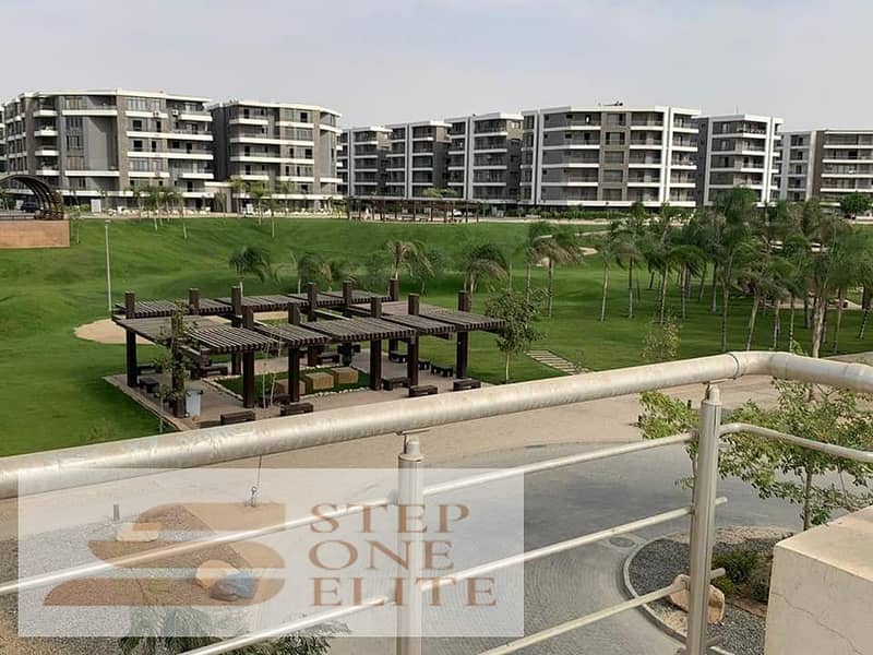 Apartment for sale in the First Settlement in front of the Marriott Hotel in Taj City, installments for 8 years 9