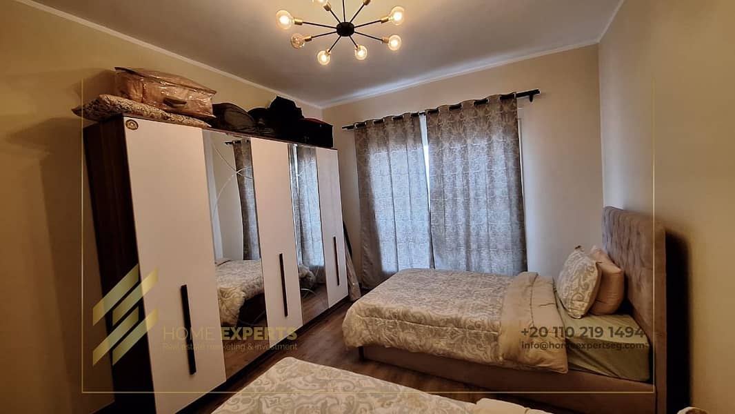 For the air of luxurious living, a furnished apartment for rent in the 90 Avenue Compound, Fifth Settlement 9