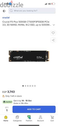 crucial p3 plus 500gb