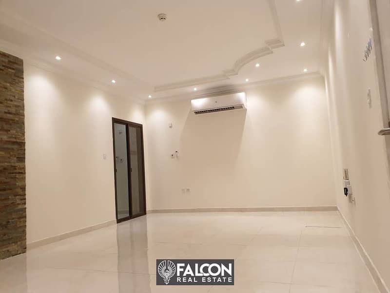 Apartment with garden area of ​​165 meters for sale in New Cairo with the most beautiful view inside the Saray Location compound, very distinctive, 11