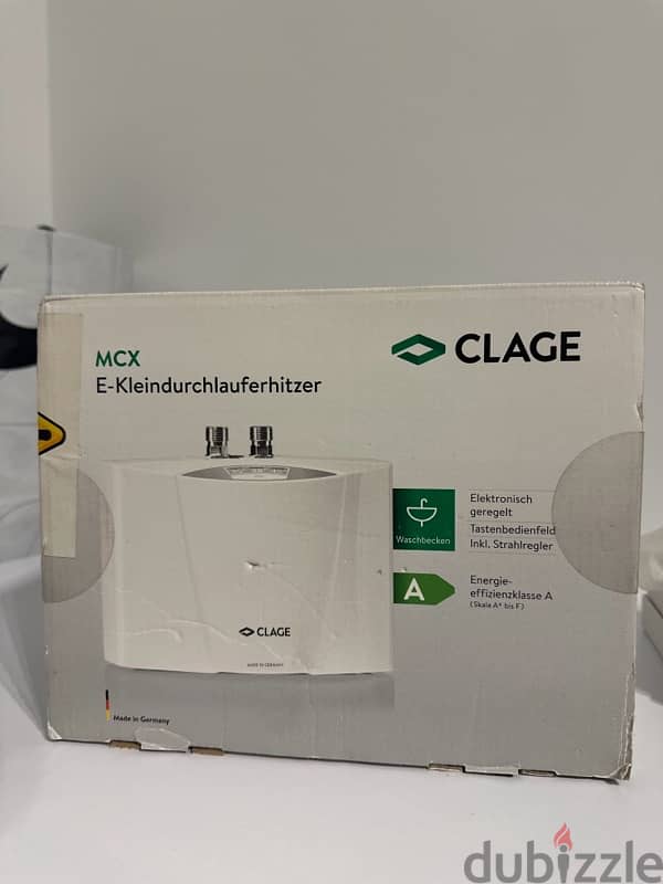 Clage MCX6 Water Heater 0