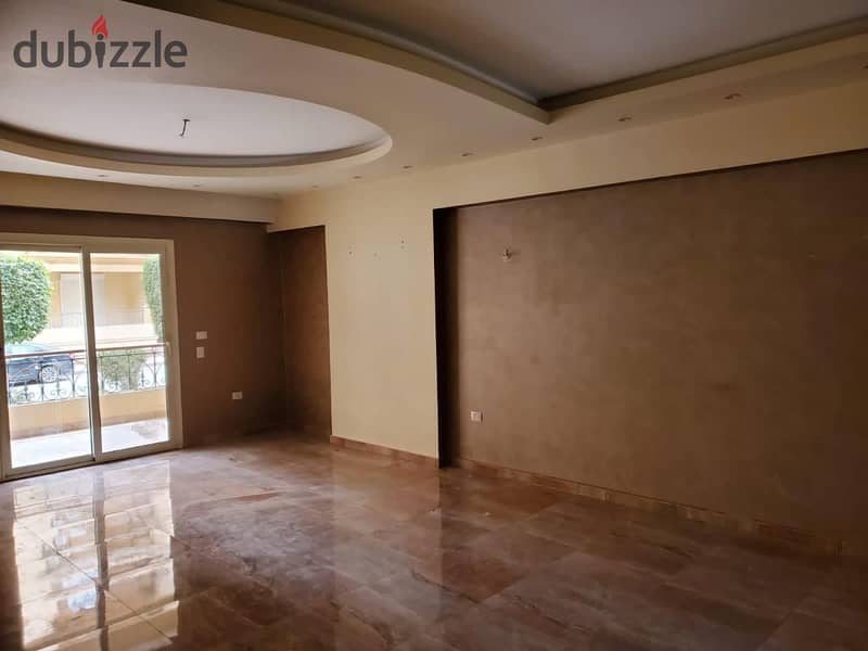 Apartment for rent at an attractive price with kitchen and air conditioners in Hayati Residence compound in front of Garden 8 3