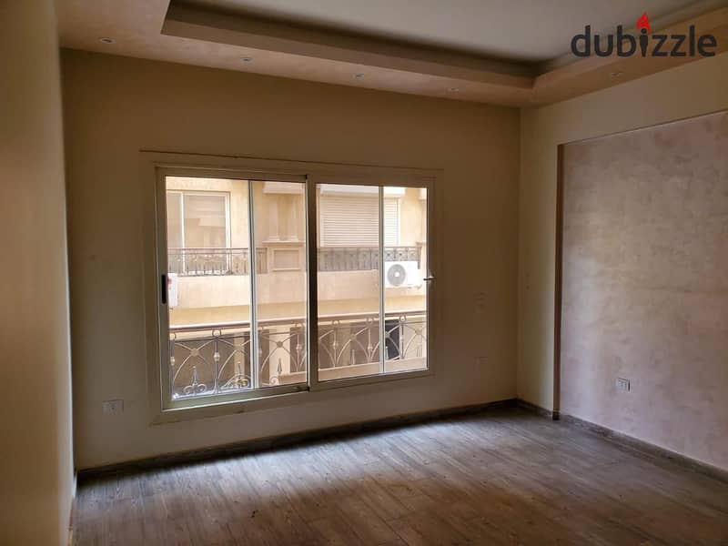 Apartment for rent at an attractive price with kitchen and air conditioners in Hayati Residence compound in front of Garden 8 5