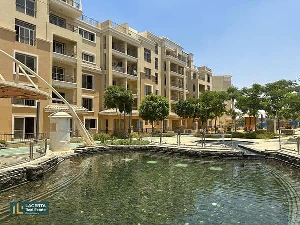 A 3-bedroom apartment with a stunning view in Sarai Compound, just minutes away from El Shorouk, Mostakbal City, and Fifth Settlement. 2