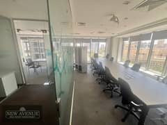 Office 600 m fully finished in new cairo             W/G 86 0