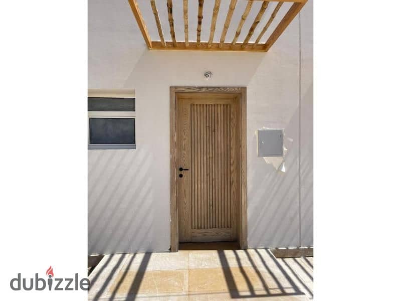 Chalet with garden, finished, for sale in installments, resale, Sea Shore Hyde Park, Ras El Hekma, North Coast 15