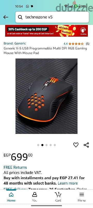 mouse gaming technozone v5