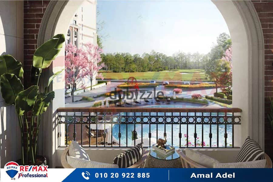 Your villa with an open view of the club inside Sawary with only 10% down payment 9