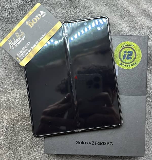 Samsung Galaxy Fold 3 256G حالته جيده بالعلبه والمشتملات 2