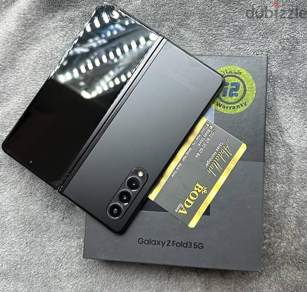 Samsung Galaxy Fold 3 256G حالته جيده بالعلبه والمشتملات 4