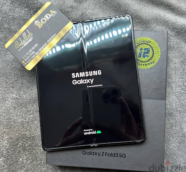 Samsung Galaxy Fold 3 256G حالته جيده بالعلبه والمشتملات 7