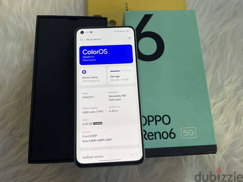 oppo reno 6 5g /اوبو رينو 6 5جي 2