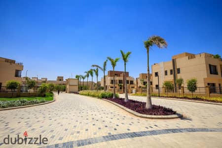 For sale, a twin house villa, 267 m, ready for delivery, Alma Compound - Iwan, Sheikh Zayed``