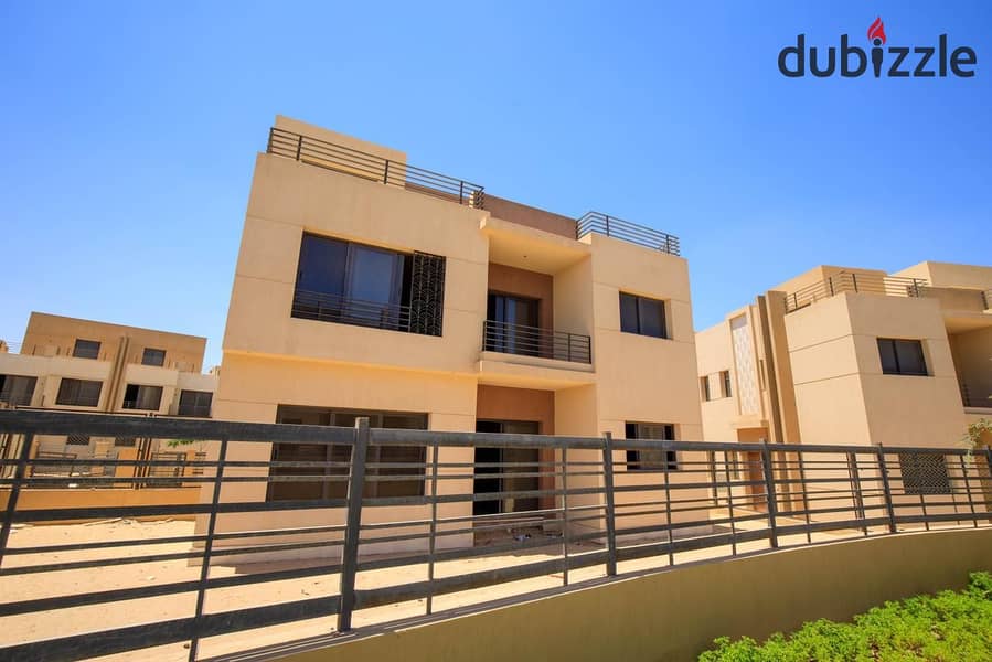 For sale, a twin house villa, 267 m, ready for delivery, Alma Compound - Iwan, Sheikh Zayed`` 5