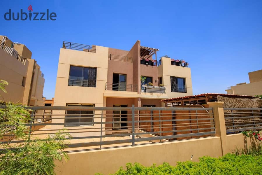 For sale, a twin house villa, 267 m, ready for delivery, Alma Compound - Iwan, Sheikh Zayed`` 12