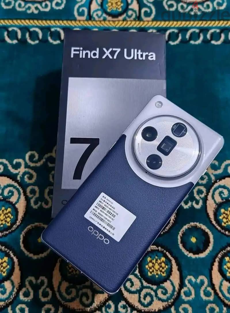 Oppo find x7 ultra 512/16 Ram dual sim 4