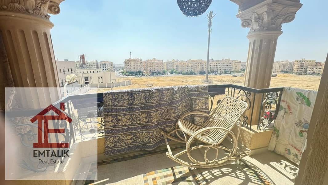 Apartment for sale in El Banafseg buildings in the Fifth Settlement, with an open view, clear entrance from 90th Street and Mohamed Naguib axis 9