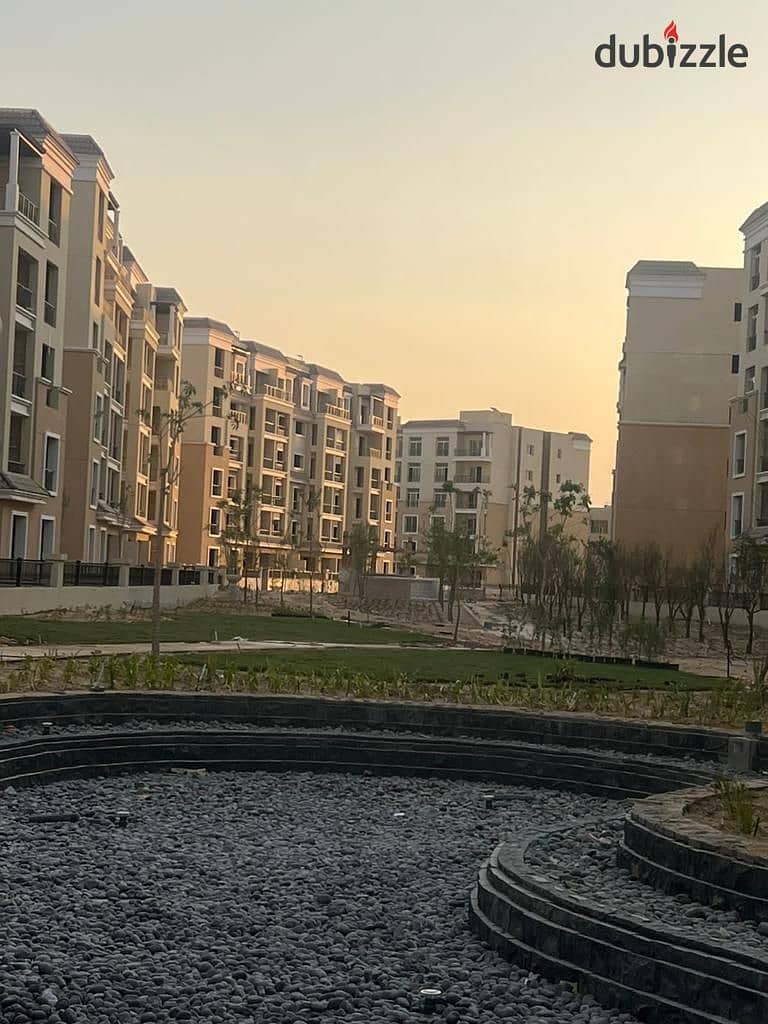 110m 2BR apartment with a dp of only 600,000 and installments over 8 years without any interest in Sarai in front of Al-Shorouk gates 6