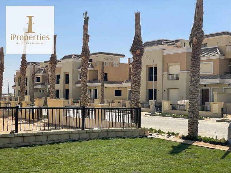 Apartment with 5% down payment and garden in the heart of New Cairo in Taj City by Madinet Misr Company and installments over 8 years 3