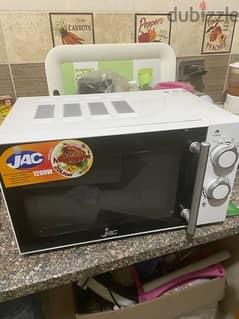 Jac Microwave 20L White Manual Fast Heating