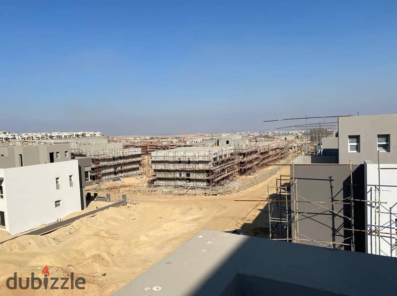 For sale, a 153-square-meter apartment on the ground floor with a 122-square-meter garden, Etapa Compound, Sheikh Zayed, immediate delivery, 14