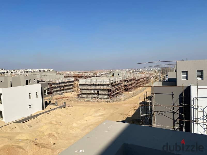 For sale, a 153-square-meter apartment on the ground floor with a 122-square-meter garden, Etapa Compound, Sheikh Zayed, immediate delivery, 22