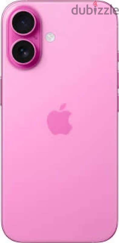 Iphone 16 - NEW متبرشم  - PINK & BLUE -